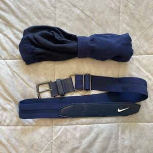 Nike Navy Softball Belt